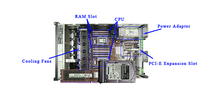 Len0vo Server SR868 SQL 2019 Standard Intel Xeon CPU Win Web PC Computer 4U GPU custodia Server