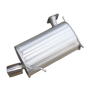 ท่อไอเสียแบบตรงใช้ได้กับ Mitsubishi Outlander 2008-2013 2.4L สลักเกลียวตรงปลายท่อไอเสียสแตนเลสด้านหลัง - Product Image 1