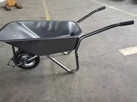 Carretilla de Acero Resistente WB5009 para Construcción, Agricultura y Jardinería