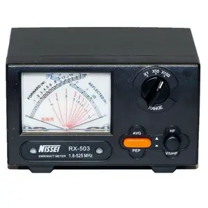 NISSEI RX-503 1,8-525MHz 0-200W Kurzwellen-UV-SWR-Leistungs-Watt-Messgerät