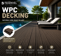 Planches de terrasse en WPC pour extérieur, imperméables, en composite, pour usage commercial et résidentiel