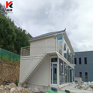 X-Type 20ft contenitore pieghevole casa ufficio Villa magazzino con modulo prefabbricato cina case Container di lusso pieghevole - Product Image 5