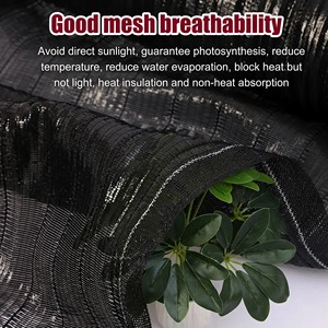 Rete Ombreggiante Nera in HDPE Tessuto Anti-UV per Serre Agricole e Colture Orticole, Telo Ombreggiante con Tasso di Ombreggiatura del 30%-95% - Product Image 3