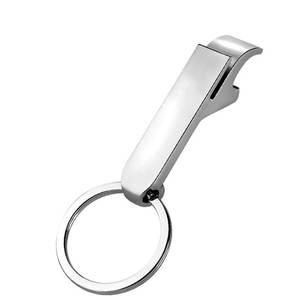 Porte-clés décapsuleur de style antique en acier inoxydable et alliage de zinc avec logo personnalisable – Cadeau facile à utiliser - Product Image 1