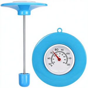 Thermomètre de <span class=keywords><strong>piscine</strong></span> flottant, facile à lire, sans batterie, étanche IPX6, <span class=keywords><strong>sonde</strong></span> en acier inoxydable 304, 0-50C, pour <span class=keywords><strong>piscine</strong></span>, étang, bain à remous - Product Image 4