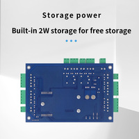 Placa de Control de Acceso con Software SDK Gratuito, 2 Puertas, Compatible con TCP/IP, Lector RFID Wiegand, 40,000 Tarjetas, 100,000 Registros de Control de Acceso