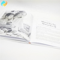 Impression de livres de haute qualité avec jaquette brillante et reliure cousue personnalisée