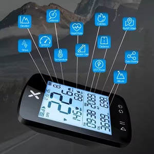 Choice เครื่องวัดความเร็วแบบไร้สาย xoss g + G2 g Plus 2จีพีเอสติดตามจักรยานเครื่องวัดระยะทาง + เซ็นเซอร์ MTB สำหรับขี่จักรยาน - Product Image 3