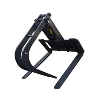 Nuevo Abrazadera para Tuberías para Montacargas, Longitud de Garra 1370mm, Peso Bruto 567kg, para Manipulación de Tuberías de Acero Extralargas y de Gran Diámetro 1