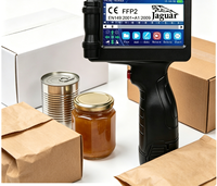 Imprimante à jet d'encre portable YAOMATEC 12,7 mm, qualité économique, pour numéros, dates de péremption, dates de production, pour bocaux, papier, cartons