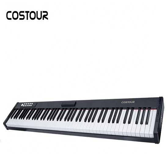 Профессиональный музыкальный OEM персонализированный портативный 88 клавиш клавиатура дисплей утяжеленное электронное Цифровое фортепиано