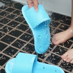 Assistenza sanitaria detergente per la rimozione del callo spazzola per massaggi prodotti per il bagno piedini per scarpe Scrubber per piedi pantofola per doccia