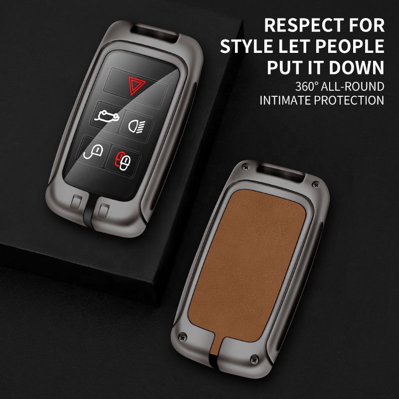 High-Quality Zinc Alloy Car Key Cover with Key Ring | CM Brand | CMC-100 Model