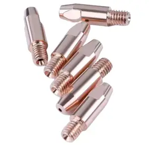 Copper 24kd American Type Perfect Contact Tip For Welding Manufacturing Machine