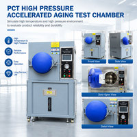 Chambre d'essai d'âge accéléré PCT, équipement de test de corrosion environnementale par autoclave HAST, chambre d'essai environnementale