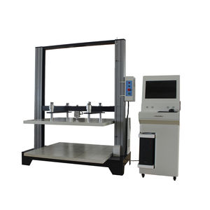 Otomatik dokunmatik ekran oluklu karton kırma güç testi makinesi, ambalaj kutusu sıkıştırma güç testi makinesi - Product Image 1