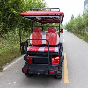 Voiture de <span class=keywords><strong>golf</strong></span> électrique haut de gamme à 6 places pour utilisation en <span class=keywords><strong>camping</strong></span>, prise en charge de la personnalisation 48V/60V/72V, traitement OEM - Product Image 6