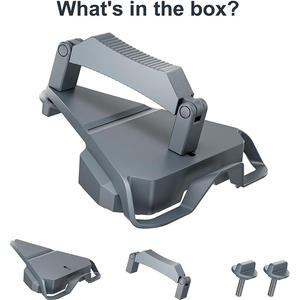 Support de toit de voiture réglable modèle MINI pour mini-appareils, support de véhicule extérieur en alliage d'aluminium pour camping-car, accessoires de camping-car (sortie d'usine) - Product Image 6