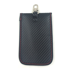 Fibre De carbone Texture Voiture RFID Blocage de Signal <span class=keywords><strong>Anti</strong></span>-Vol Pochette <span class=keywords><strong>Anti</strong></span> <span class=keywords><strong>Piratage</strong></span> Cas Bloqueur Smartphone Faraday Cage Pour Les Clés - Product Image 3