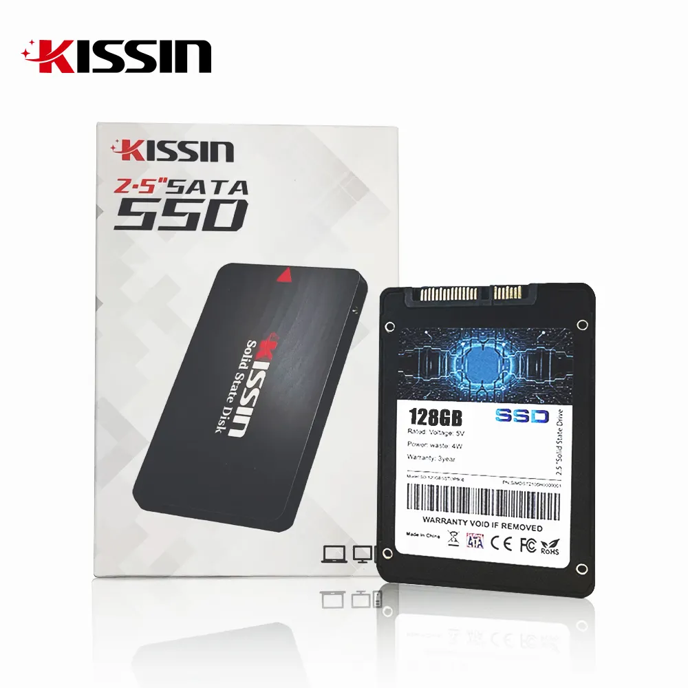 KISSIN toptan fabrika fiyat 1TB 2.5 inç SATA 2.5 SSD sürücü 256 gb 512 gb 1tb diskler