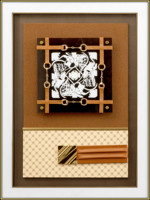 Vente en gros, peinture d'art mural encadrée, décoration moderne de luxe, peinture suspendue, 3 pièces dans un ensemble