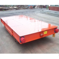 Chariot de transfert motorisé par rail plat de voiture de voie de rotation de port chariot de transfert de 10 tonnes avec les ascenseurs verticaux