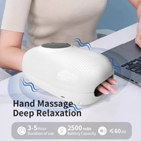 Phenitech Smart Beheiztes Handmassagegerät mit Luftkompression & Vibration |   Tragbares Kabelloses Schmerzlinderungsgerät
