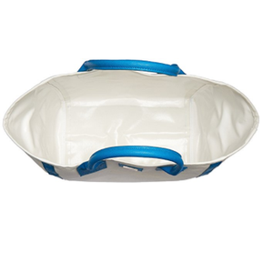 Sac fourre-tout en toile laminé et coton écologique, 5 cm, grand sac seau fourre-tout avec sangle en cuir, livraison gratuite, corée - Product Image 2