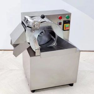 เครื่องหั่นผักคุณภาพสูง 220V สำหรับครัวเชิงพาณิชย์ สภาพใหม่ เครื่องตัดอัตโนมัติ โครงสร้างสแตนเลส ทนทาน - Product Image 2
