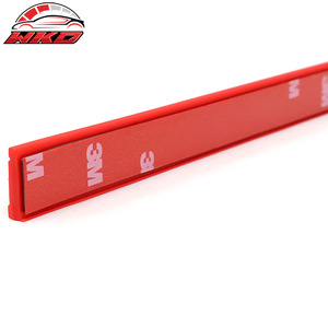 เหมาะสำหรับ Subaru BRZ 22-25 สไตล์ STI สีแดง ชุดแต่งกันชนหน้าแบบ Splitter ป้องกันรอยขีดข่วน วัสดุ EPDM 2 ชิ้น อุปกรณ์ตกแต่งภายนอกคุณภาพสูง - Product Image 4