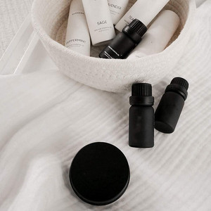 Diffuseur d'arômes rond en céramique avec boîte de rangement, tablette de plâtre parfumée pour voiture et maison, désodorisant d'ambiance - Product Image 3