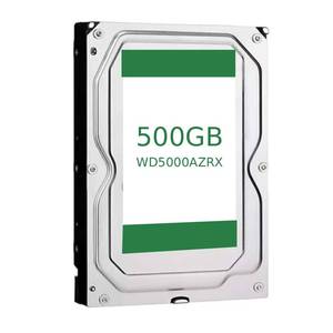 ฮาร์ดไดรฟ์ภายในขนาด 3.5 นิ้ว SATA III ความเร็ว 5400 รอบต่อนาที หน่วยความจำแคช 32MB กำลังไฟต่ำ ความจุ 500GB รุ่น WD5000AADS WD5000AZRX - Product Image 1