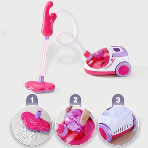 Chariot de nettoyage pour enfants avec aspirateur, balai et outils de nettoyage pour la maison - Product Image 1