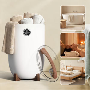 Chauffe-serviettes 20L à écran tactile, minuterie <span class=keywords><strong>4</strong></span> niveaux, chauffe-serviettes écoénergétique au design moderne, seau pour salle de bain, cuisine, salle de sport - Product Image 3