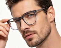 Personnalisation, lunettes optiques en acétate artisanales flexibles, montures de lunettes haut de gamme en gros, confortables pour un usage quotidien, OEM/ODM