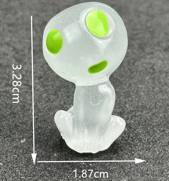 Glow-in-the-dark Alien DIY Resin Trinkets Cute Little Creative Accessories Factory