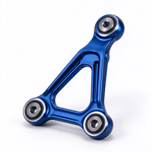 Bras de suspension triangulaire usiné sur mesure pour charges lourdes, support de commande en alliage d'acier, accessoires de remplacement pour châssis automobile - Product Image 2