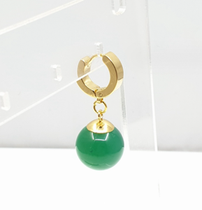 Boucles d'oreilles uniques <span class=keywords><strong>dragon</strong></span> <span class=keywords><strong>ball</strong></span> <span class=keywords><strong>z</strong></span> boucles d'oreilles clip en agate géode sans piercing - Product Image 6