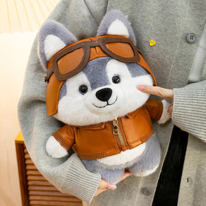 Muñeco de Peluche de Doctor Panda de la Alianza de Animales de Dibujos Animados, Colgante para Mochila de Corgi con Pierna de Pollo, Regalo de Cumpleaños para Niños, Unisex, ODM, Algodón PP - Product Image 4