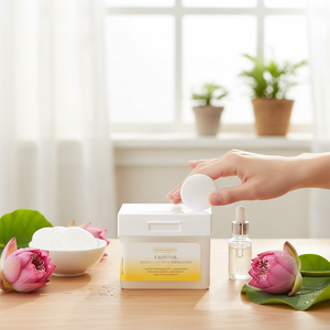 [APOTHE] Exo Some Anti-Pollution Toning Pads 60pads Face Toning Niacinamide Lotus Sheets Brightening Hydrating Moisturizer - Product Image 3