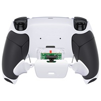 Kit d'accessoires personnalisés pour manette PS5 : Grip antidérapant, Paddles arrière, Kit de remappage Rise 2.0 et Fixation de boutons arrière