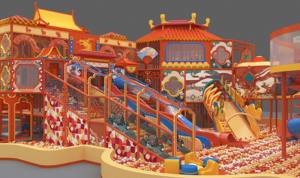 Maison <span class=keywords><strong>de</strong></span> <span class=keywords><strong>jeu</strong></span> intérieure personnalisée Jouets pour enfants Jeux <span class=keywords><strong>de</strong></span> tyrolienne Toboggan et balançoire pour bébé Aire <span class=keywords><strong>de</strong></span> jeux intérieure pour enfants - Product Image 3