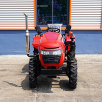 Maquinaria agrícola China 4wd ruedas agricultura jardín Tractor multiusos compacto 4x4 Mini Tractor