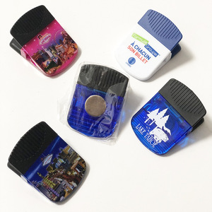 Magnetic Memo Clip 7.2x5cm Plastic Customizable Color Office School Stationery Sealing Clips - Product Image 3