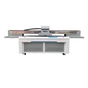 2513mm UV flatbed printer three G5/G6 printheads for metal, leather, wood, plastic, glass, ceramic and shaped rigid printing