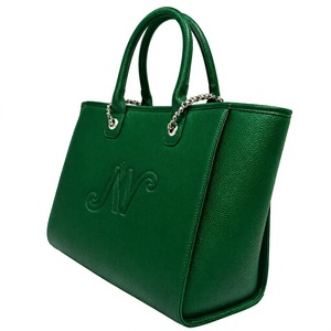 Red PU Womens Tote <b>Bag</b> with Chain <b>Strap</b> Solid Color Elegant Wholesale Daily Use Large Capacity <b>Shoulder</b> <b>Bags</b> All Seasons Fashion - Product Image 5