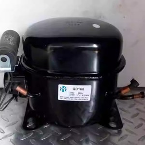 คอมเพรสเซอร์ Wansheng Qd168 330W 220V R12 R406 อะไหล่ตู้เย็นตู้แช่แข็ง สำหรับใช้งานเชิงพาณิชย์ ประสิทธิภาพสูง - Product Image 1