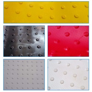 Alfombra de PVC con Guía Direccional, Alfombra de Camino para Ciegos, Alta Elasticidad, Multicolor, para Paradas de Autobús y Zonas Urbanas - Product Image 1