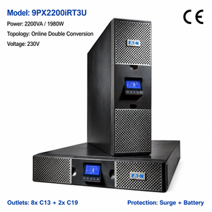 2.2kVA 2.2kW 9PX 2200i RT3U Uninterruptible <b>Power</b> Supply Online Double Conversion 3U Rack <b>UPS</b> Unity <b>Power</b> Factor 1.0 - Product Image 4