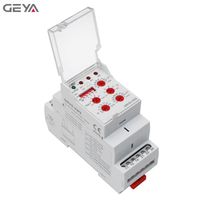 Relais de surveillance de tension GEYA GRV8-VW2, protection de fréquence de tension 24v, monophasé, type de surveillance d'isolement, AC/DC 15V-600V